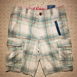 NWT Red Camel Mens Cargo Shorts